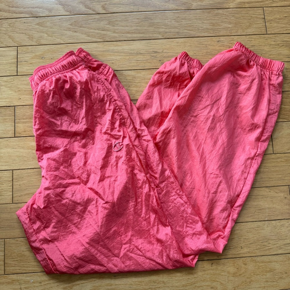 Vintage champion windbreaker joggers